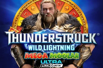 Thunderstruck Wild Lightning Mega Moolah best online slot